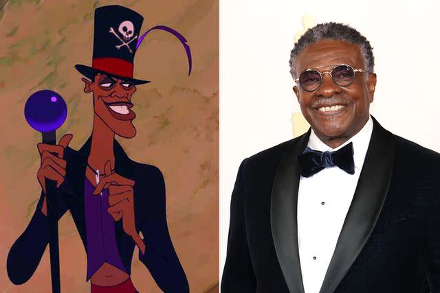 <p>Jeff Kravitz/FilmMagic</p> Keith David as Dr. Facilier in The Princess and the Frog