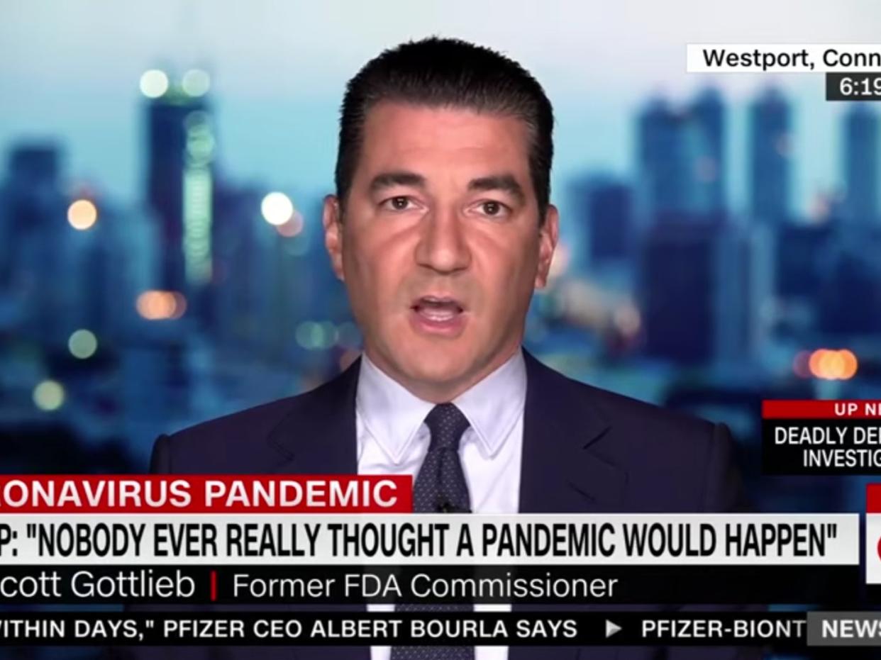 Former FDA head Scott Gottlieb says Donald Trump’s White House assumed everybody would catch Covid (CNN)