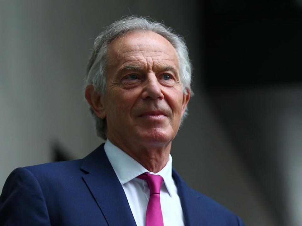 Former prime minister Tony Blair is to be handed a knighthood alongside England’s chief medical officer Professor Chris Whitty (Hollie Adams/Getty Images)