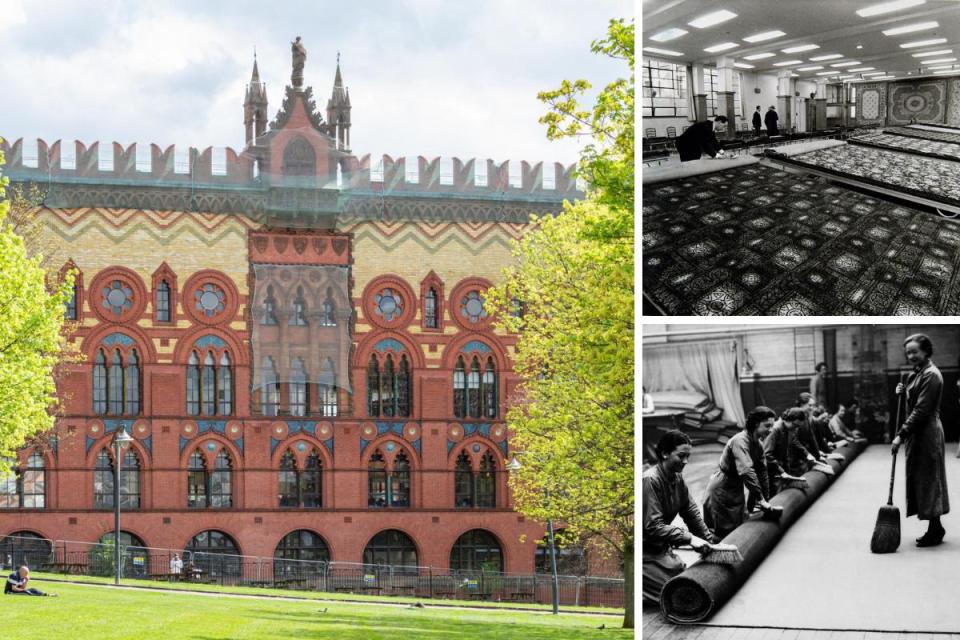 This Glasgow 'palace' produced carpets for the White House and the Titanic <i>(Image: Newsquest)</i>