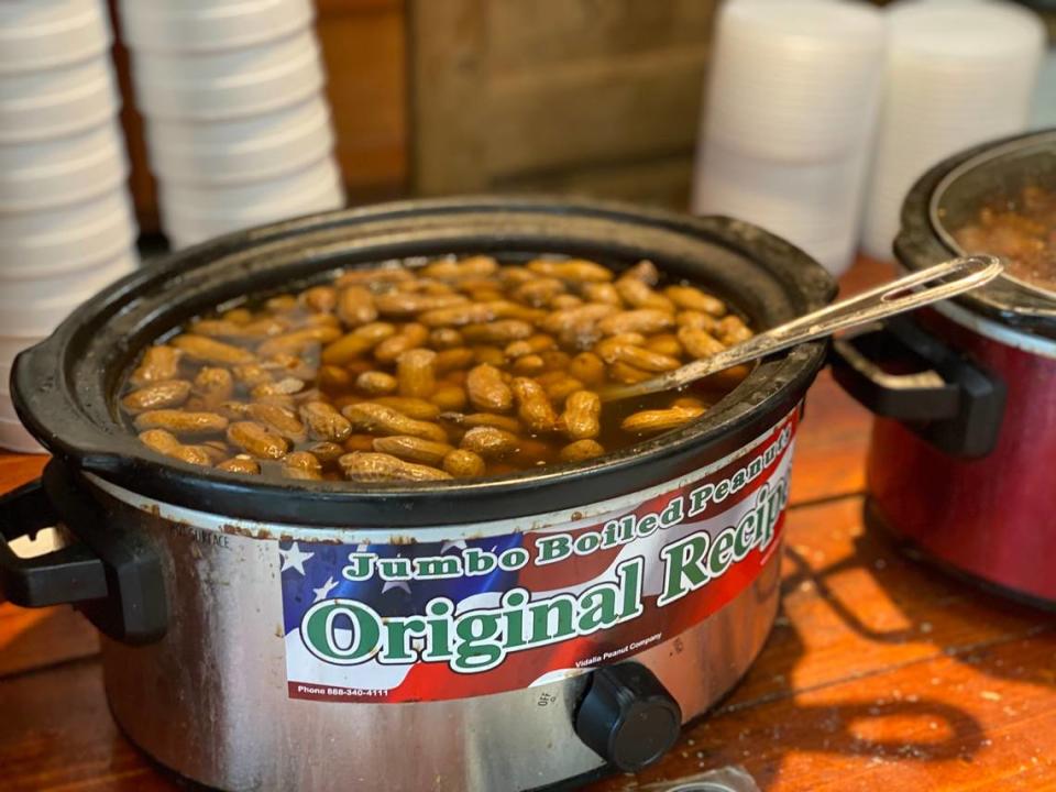 Boiled peanuts have been a staple snack in the South for generations. Shannon Greene/CharlotteFive