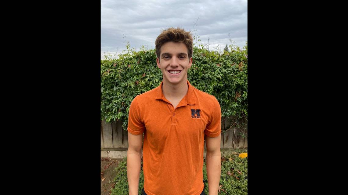 Merced High School junior Blake Slocum is the Merced Sun-Star Boys Water Polo Player of the Year. Submitted by Blake Slocum