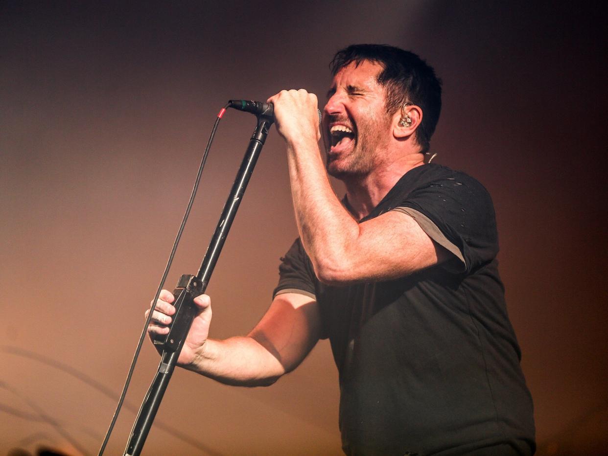Trent Reznor of Nine Inch Nails: Getty