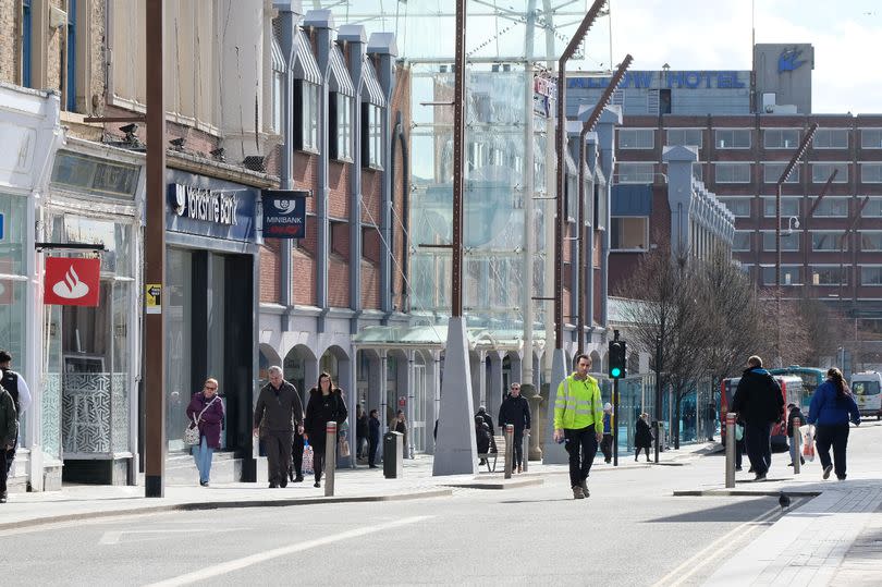 File image of Stockton town centre