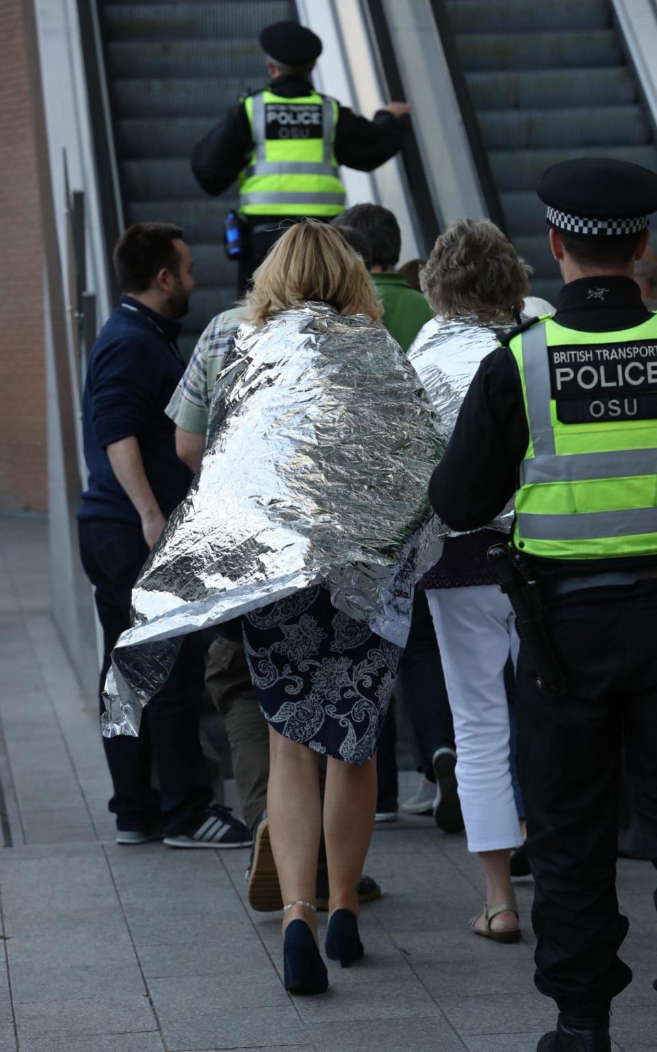 The scene following the London Bridge terror attack - Credit:  Stephen Lock / i-Images