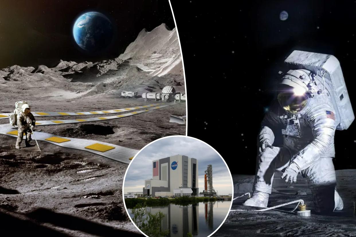 A railroad on the moon? NASA thinks it could help with space exploration.