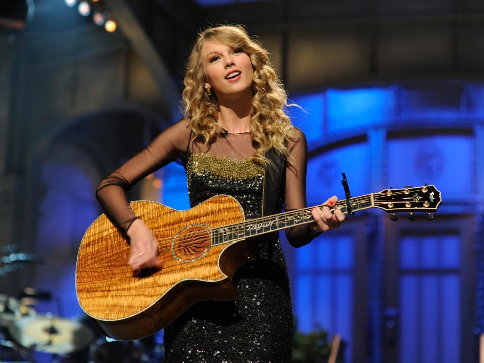 taylor swift snl 2009