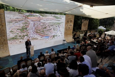 U.S. envoys attend the inauguration of a Jewish heritage site in East Jerusalem