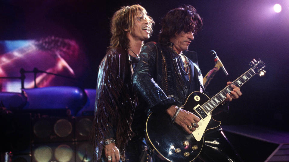 Joe Perry and Steven Tyler