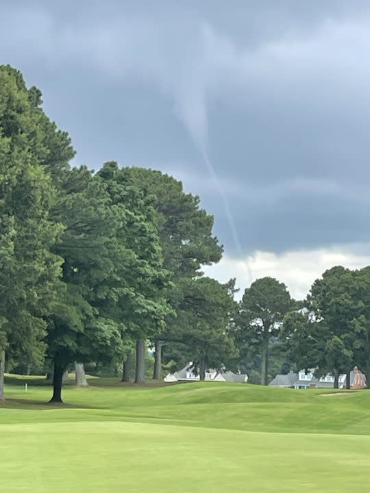 Waterspout in Williamsburg sent in by WAVY viewer