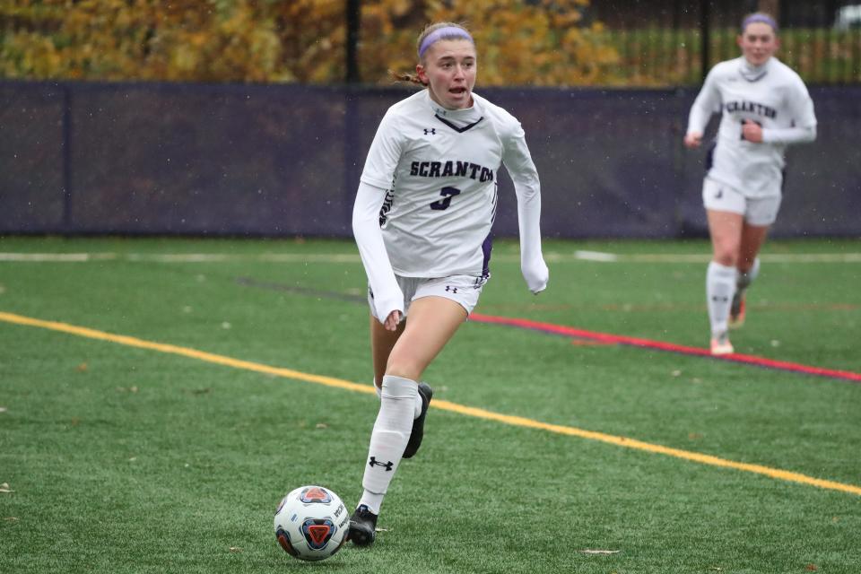 Minisink Valley graduate Emily Bannon plays for Scranton.