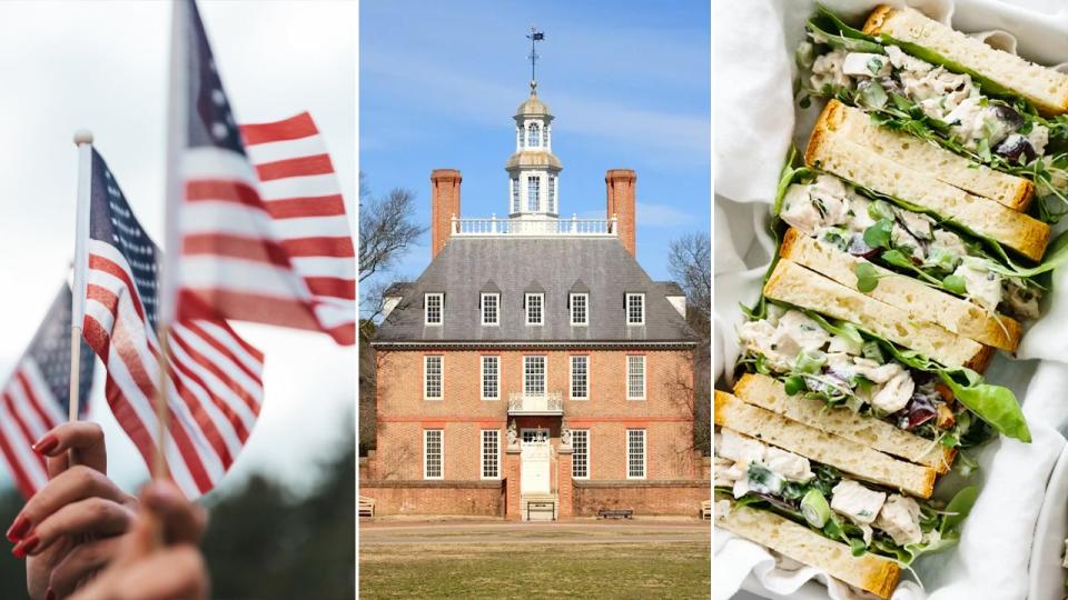 Memorial Day + Great American cities + chicken salad weekend split