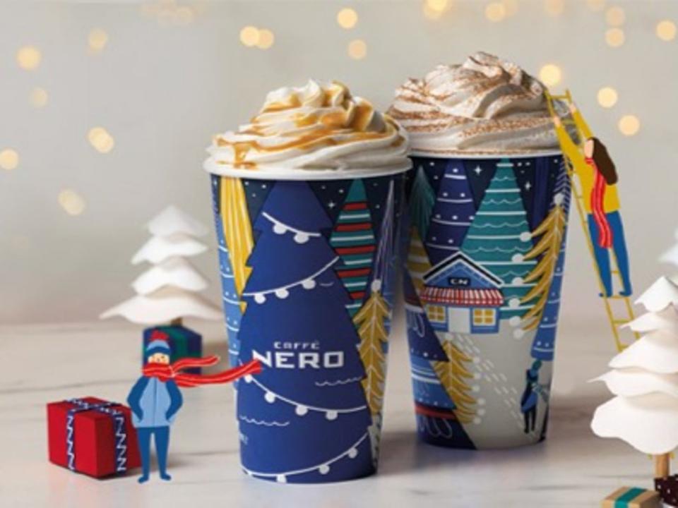  (Caffe Nero’s Christmas drinks)