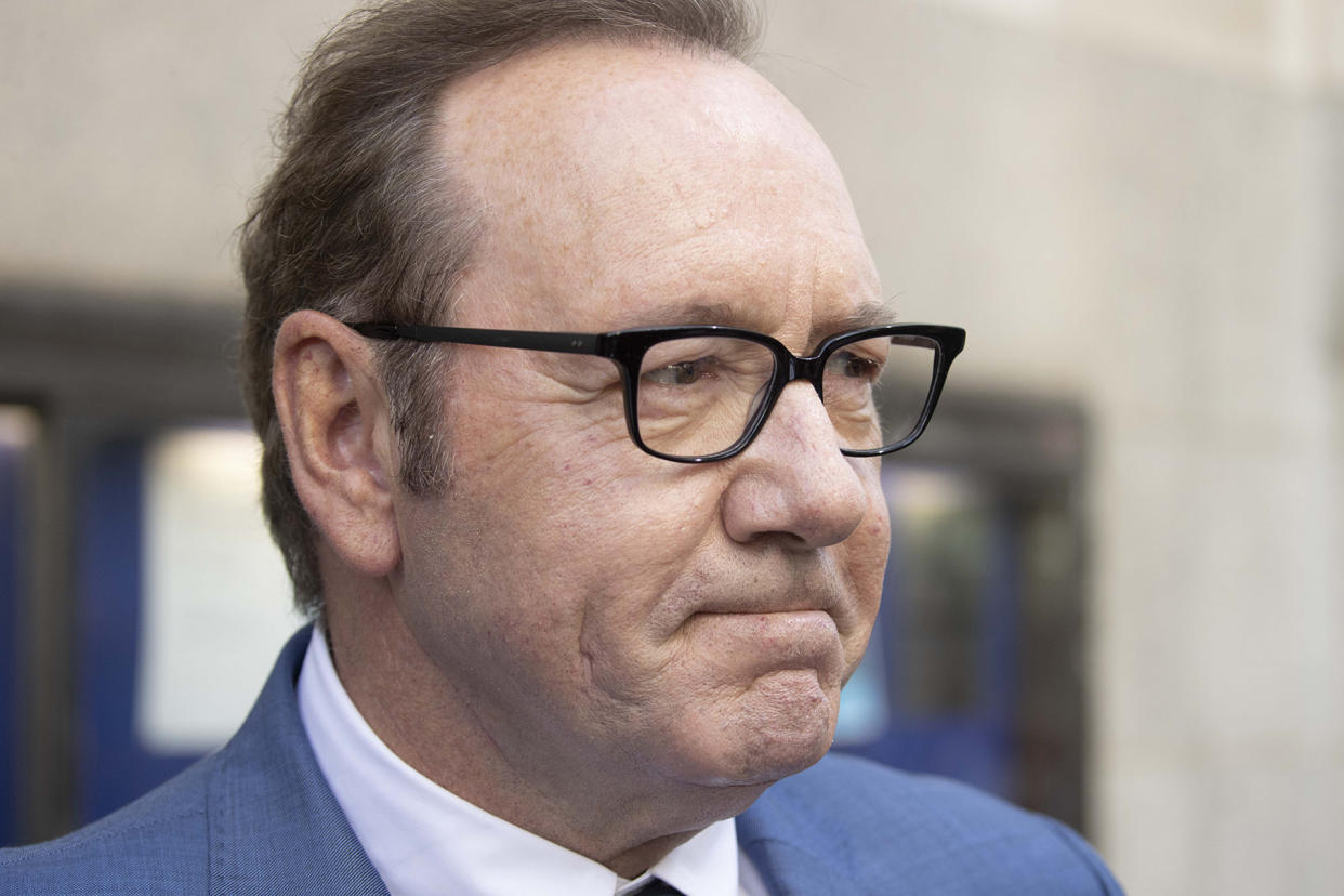 Actor Kevin Spacey appears in court on sexual assault charges - Credit: Rasid Necati Aslim/Anadolu Agency/Getty Images