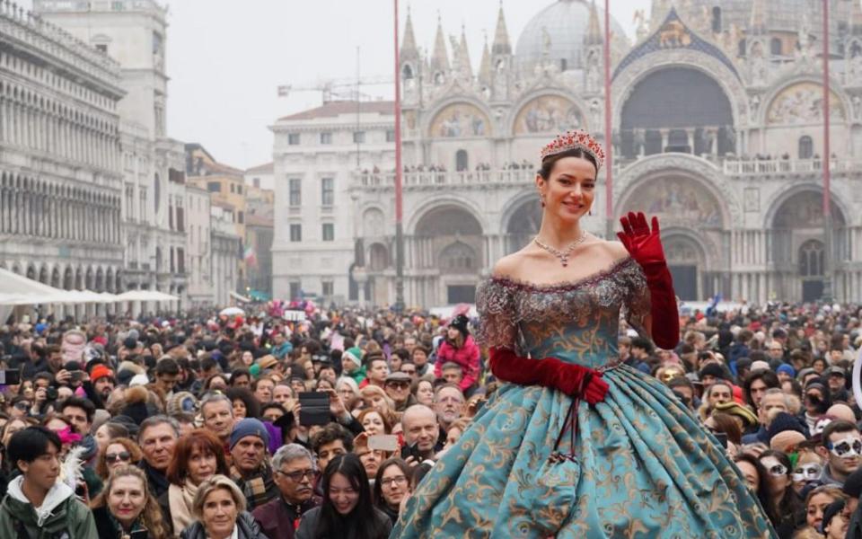 Visitors were back in their droves for the first proper Carnevale since Covid - Shutterstock