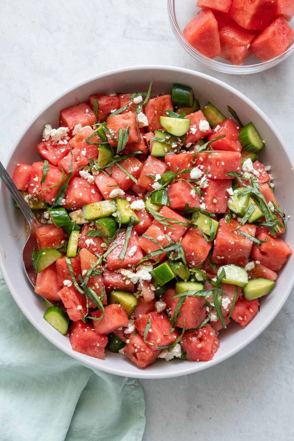 Watermelon salad