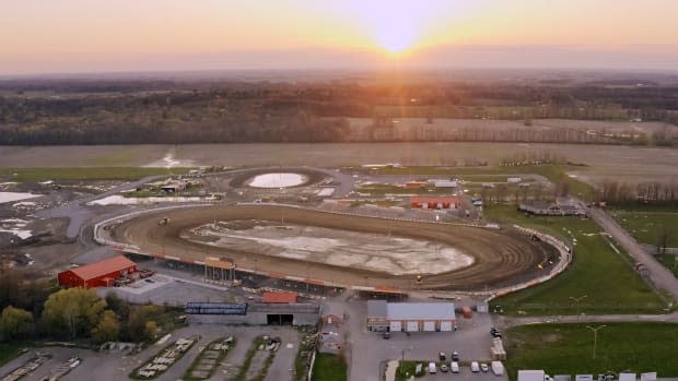 Building Ohsweken Speedway's racetrack was a childhood dream come true for Glenn Styres. 