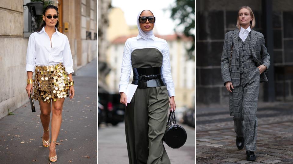 Wondering how to style a white shirt? Here are the top ways street stylers demonstrated this is a wardrobe must-have