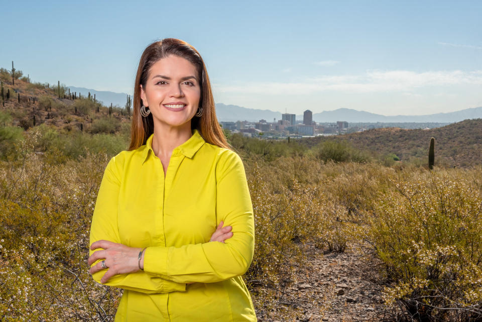 Regina Romero fue electa alcaldesa de Tucson, Arizona, la primera mujer y la primera latina en ese puesto. (Campaña de Regina Romero)