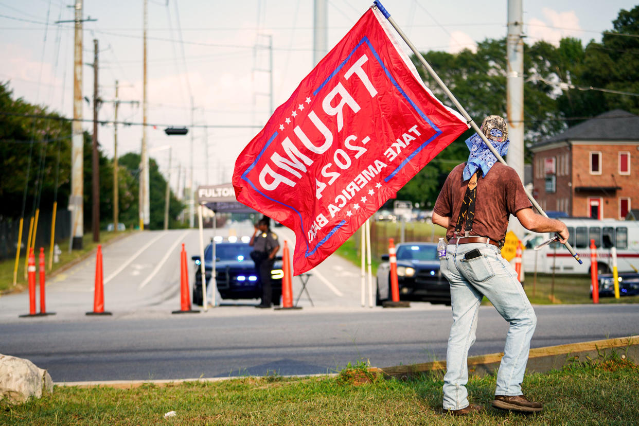 Donald Trump Supporter Benjamin Hendren/Anadolu Agency via Getty Images