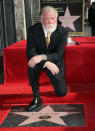 <p>The TV and movie star struck a disntiguished posed, as he was honored with a star on the Hollywood Walk of Fame on Monday in Hollywood. (Photo by David Livingston/Getty Images) </p>