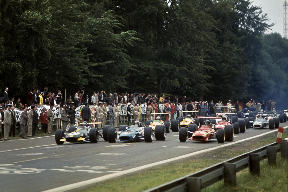 Rindt & Others At Grand Prix Of France