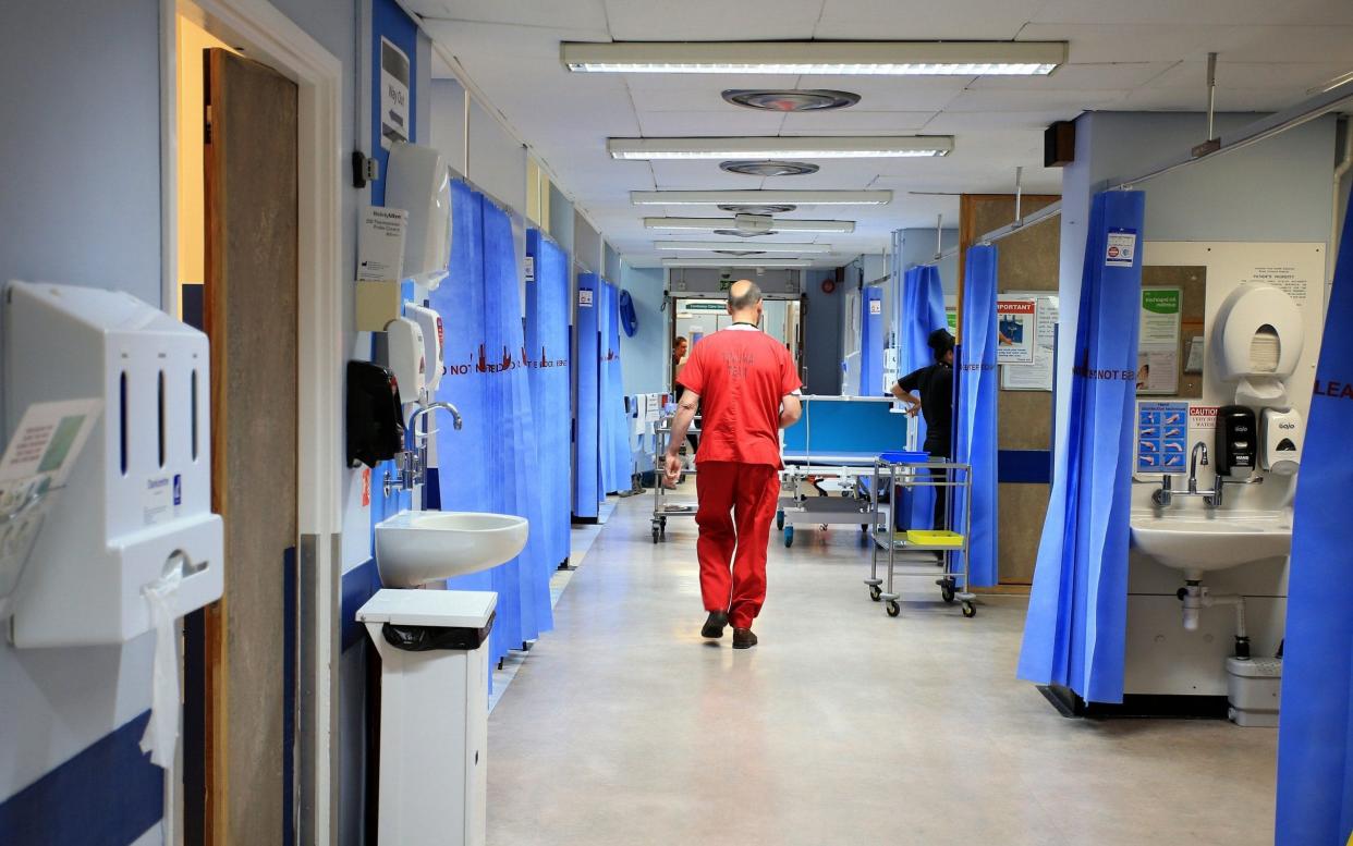 The report warns about the risks of patients coming to harm as result of increasingly long waiting times - PA