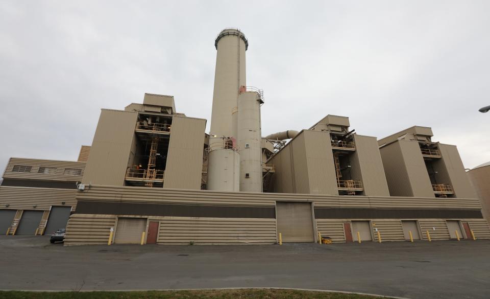 The Wheelabrator Westchester incineration plant in Peekskill.