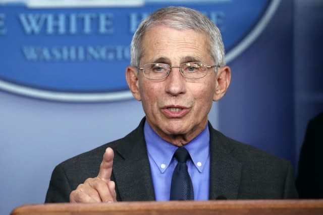 Dr Anthony Fauci