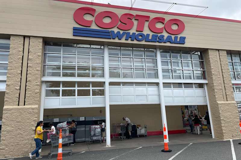 Exterior of Costco.