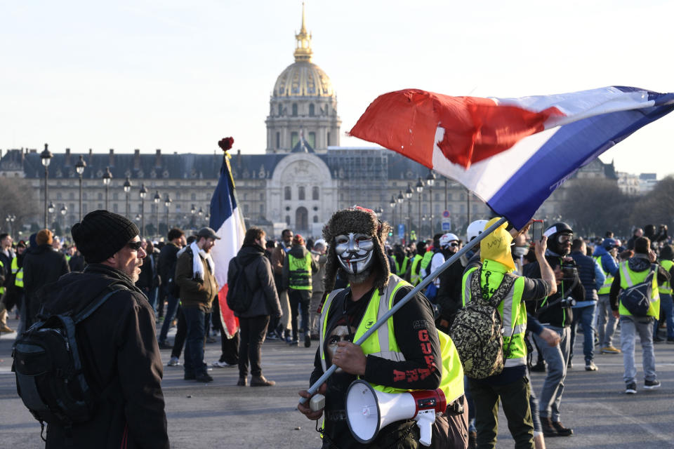 Bei den jüngsten “Gelbwesten”-Protesten kam es zu antisemitischen Ausschreitungen. (Bild: Eric Feferberg/AFP/Getty Images)