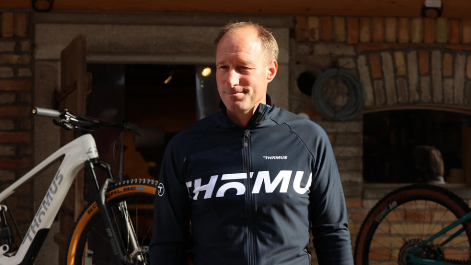 Thomas Binggeli, founder and CEO of bicycle manufacturer Thömus.  