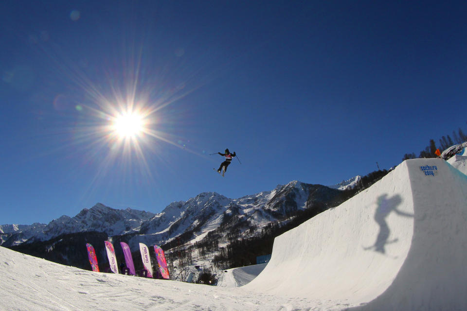 Slopestyle skiing is one of the most dangerous Olympic events. (Getty)