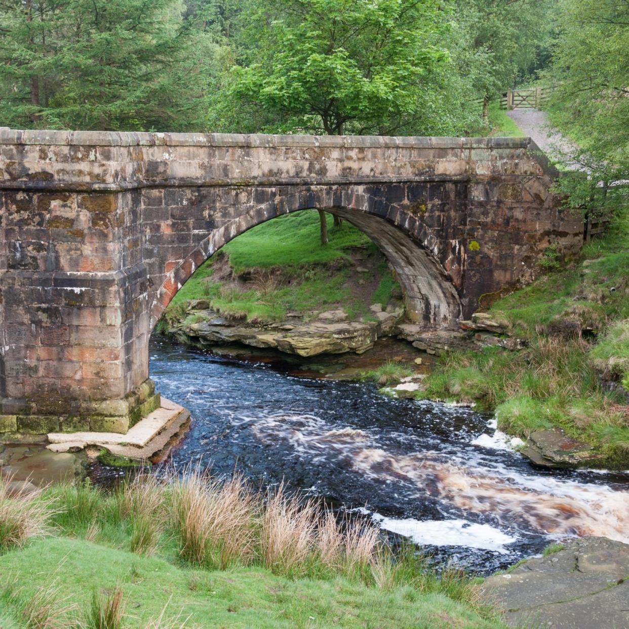 Slippery Stones packhorse bridge