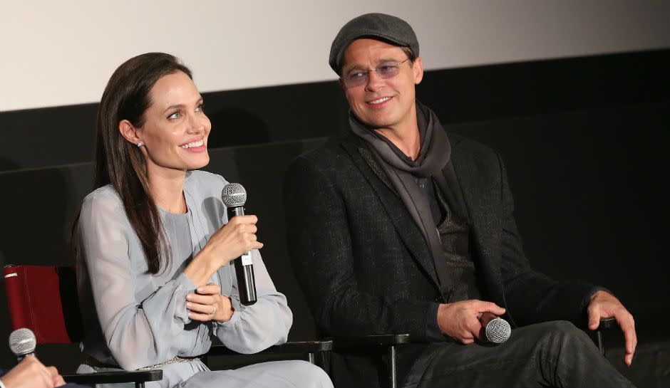 Brad Pitt And Angelina Jolie Went From Mortal Enemies To Friendly Terms - Here Is How They Did It [Featured Image by Robin Marchant/Getty Images]