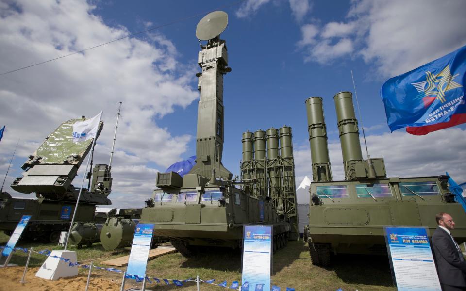 Russia's S-300 anti-aircraft missile system - Credit: Ivan Sekretarev/AP