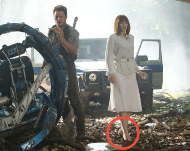 Chris Pratt and Bryce Dallas Howard. Photo: Jurassic World