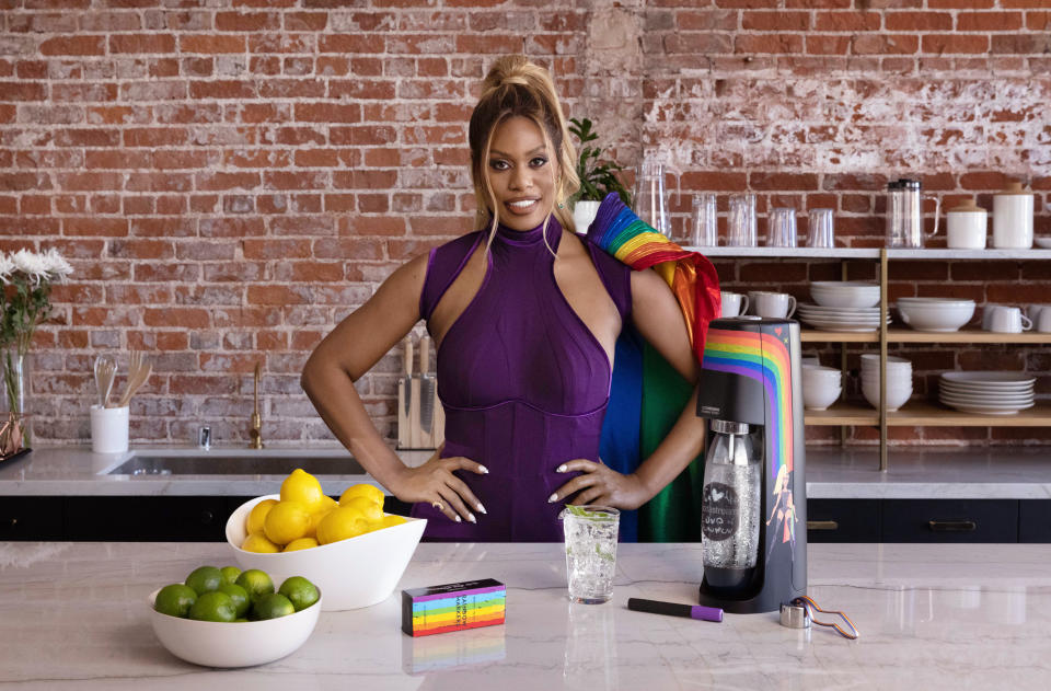 Laverne Cox Sodastream Pride