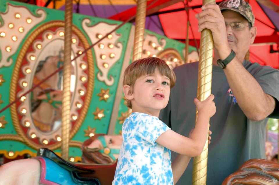 The Broome County Fair in Whitney Point featured 4-H competitions, carnival rides, tractor pulls, food and a demo derby. Saturday, July 31, 2021