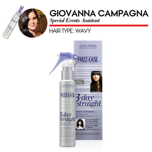 TREATMENT: John Frieda Frizz-Ease 3-Day Straight, $10