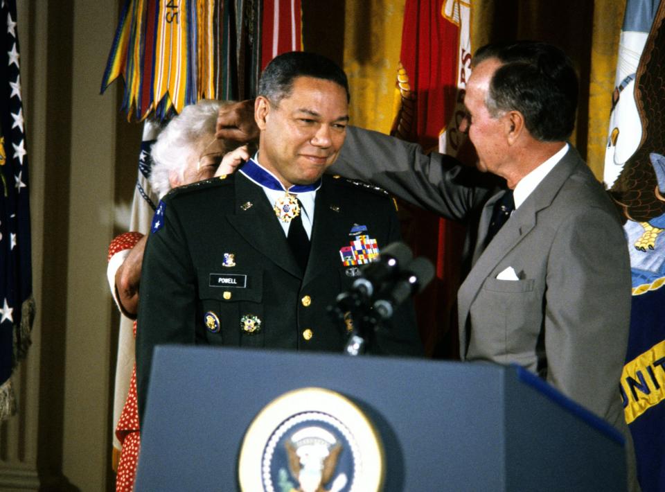 Colin Powell's Life in Photos