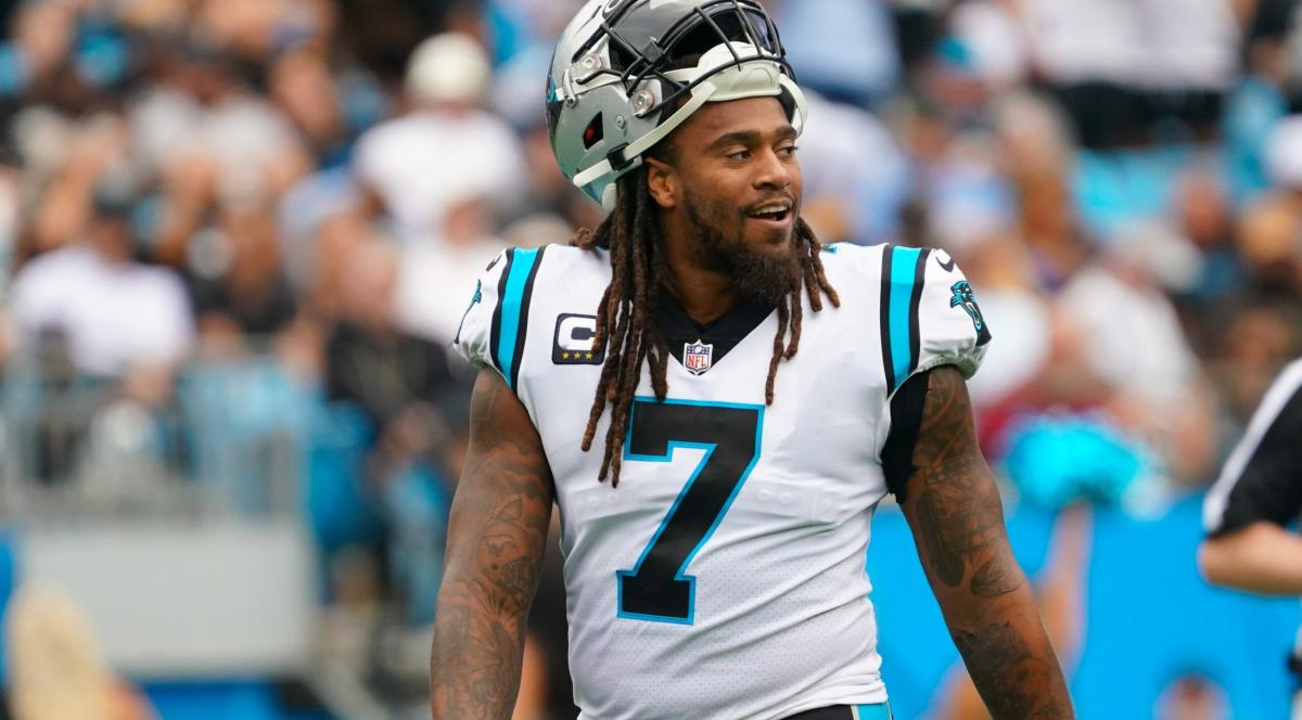 Panthers LB Shaq Thompson to fans who want him cut: 'Keep God in your life'