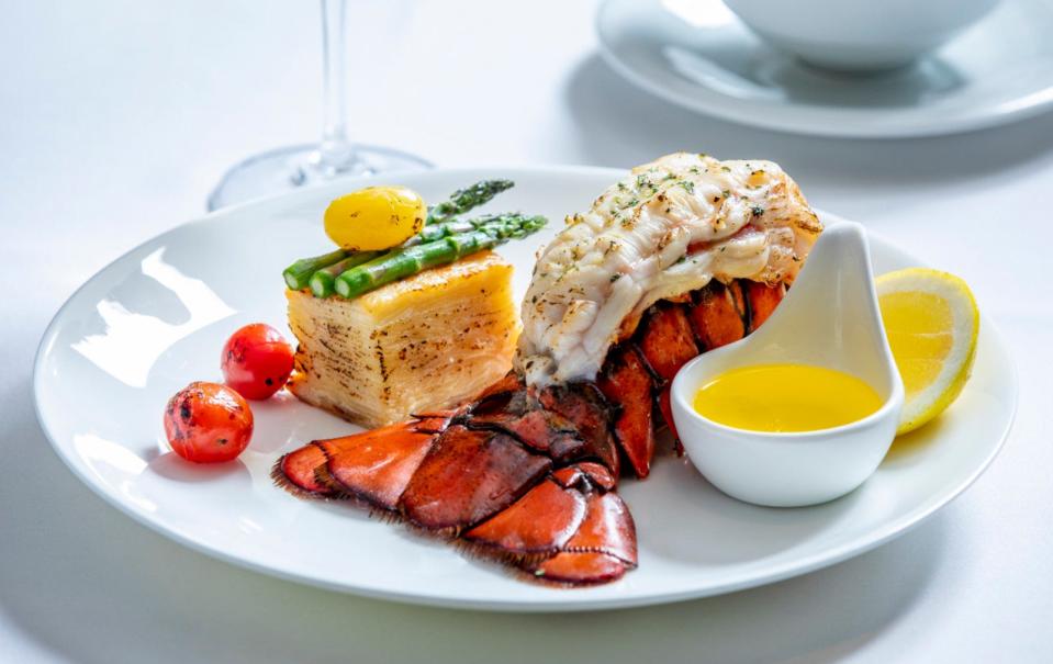 Lobster tail is offered as a Valentine's Day special at Rugby Grille in Birmingham.