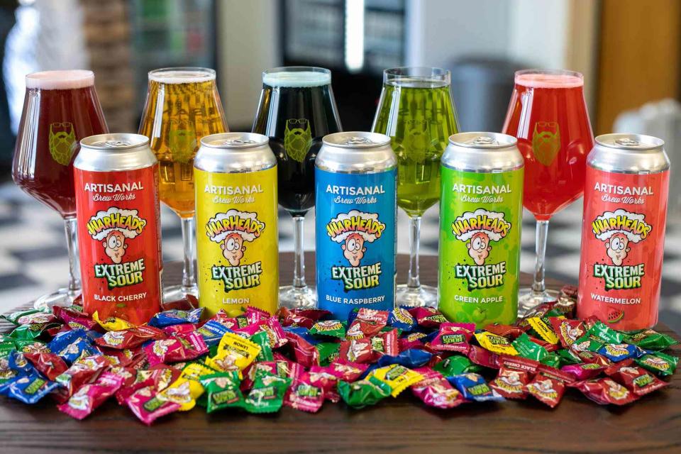 Sour Warheads Beer and Hard Seltzer