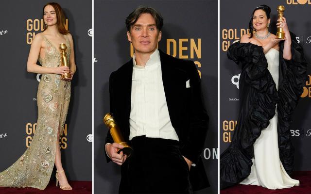 Golden Globes 2024: Oppenheimer and Succession top winners at glittering  ceremony