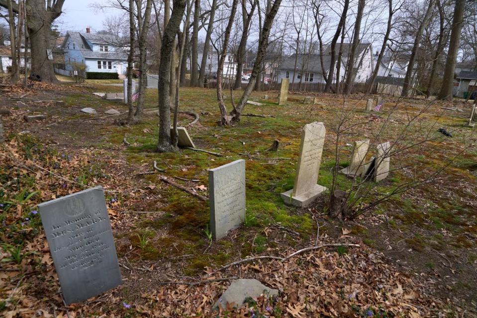 A historical cemetery in Warwick, one of 166 in the city.