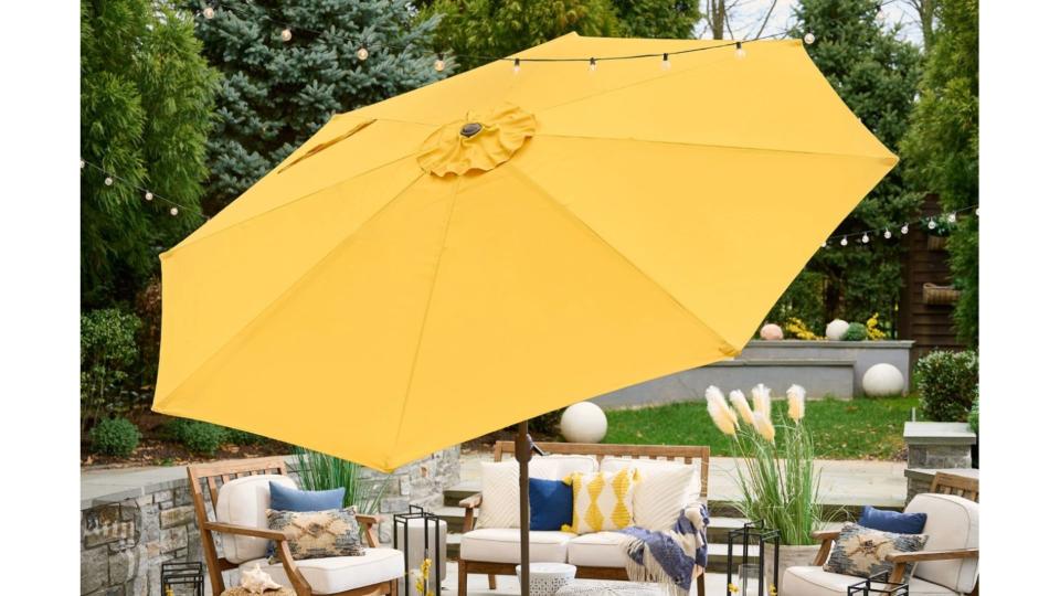 QVC Garden Reflections 11' Umbrella and Cover