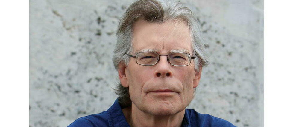 Stephen King, 75 ans, pour la sortie de son polar Billy Summers chez Albin Michel.  - Credit:Shane Leonard