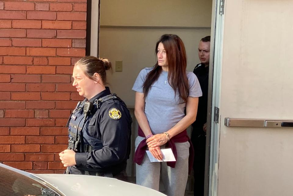 Erica Blyth is accused of first-degree murder in the death of Brandon Donelan.