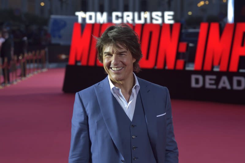 Tom Cruise attends the Rome premiere of "Mission: Impossible - Dead Reckoning Part One" in June. File Photo by Rocco Spaziani/UPI